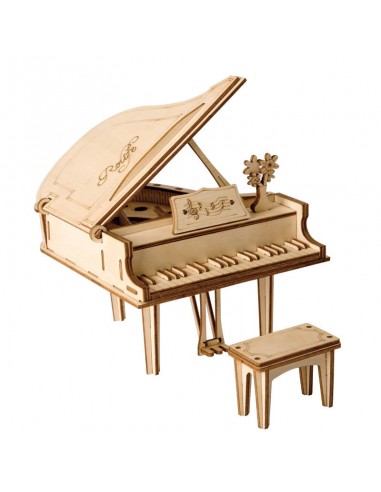 Grand Piano - Puzzle 3D Bois -...