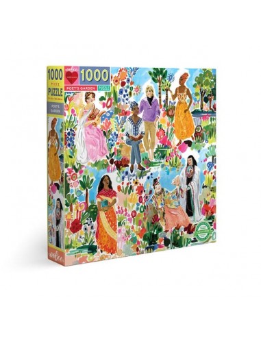 Puzzle 1000 pièces - Eeboo - Jardin...