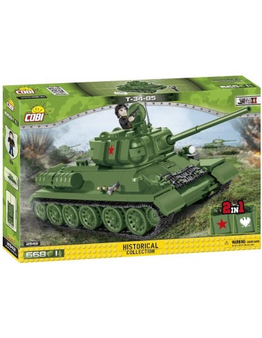 Cobi - T-34-85 2 en 1 - 668 Pièces -