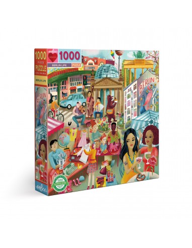 Puzzle 1000 pièces - Eeboo - Berlin Life