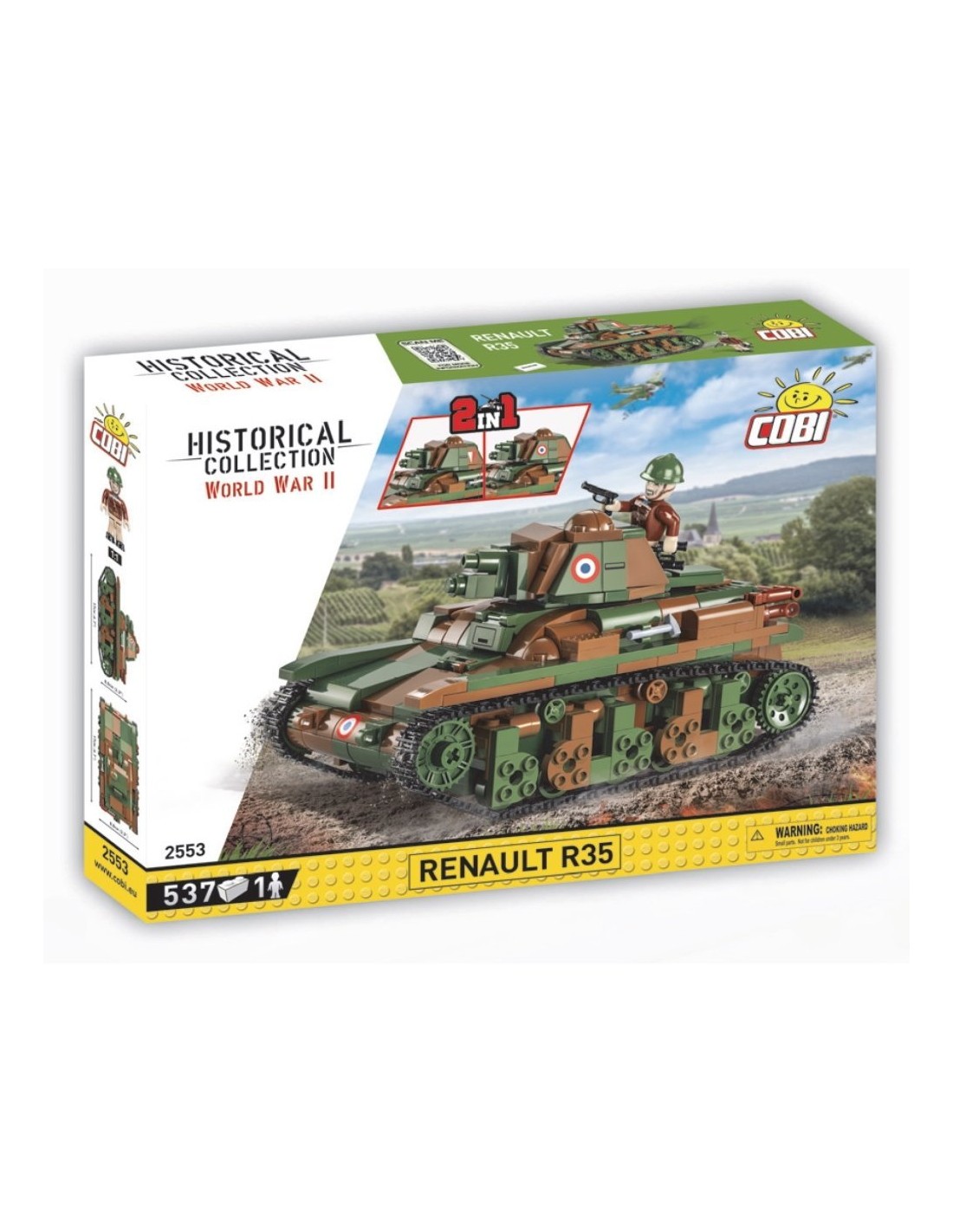 540 Pcs Historical Collection WWII /2553/ Renault