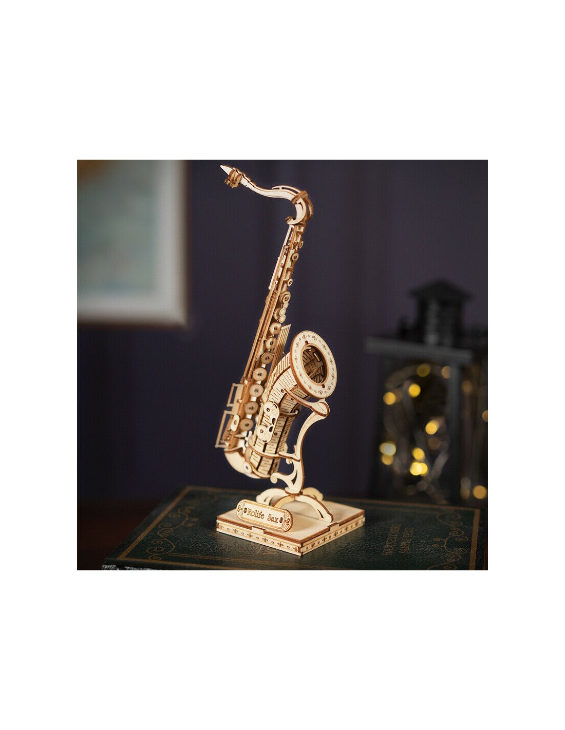 Saxophone 3D Puzzle Bois 136 Pcs Rolife
