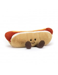 Peluche amuseable hot dog
