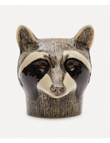 Pot a crayon ceramics raccoon