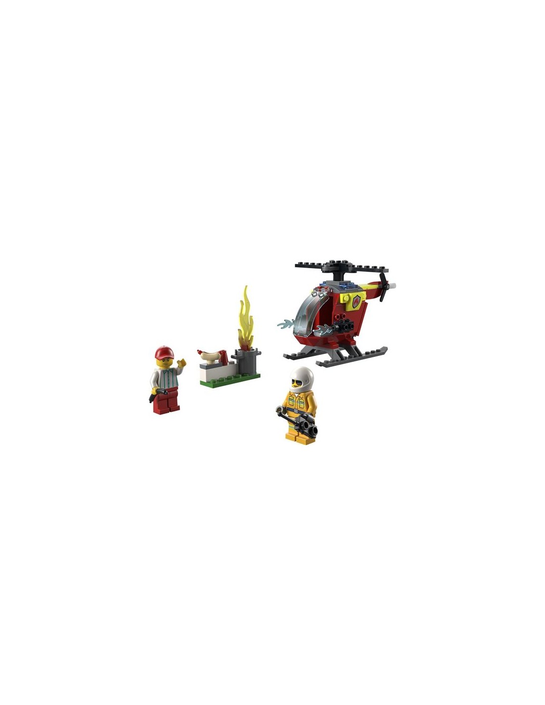 lego city pompier helicoptere