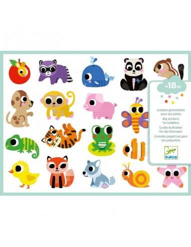 Gommettes petits - bebes animaux