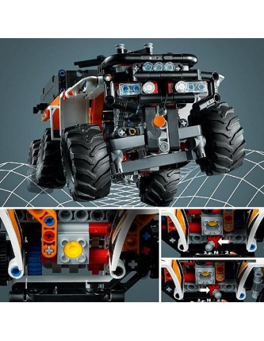 Lego technic vehicule tout terrain