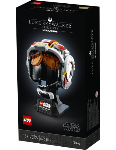 Lego casque red five