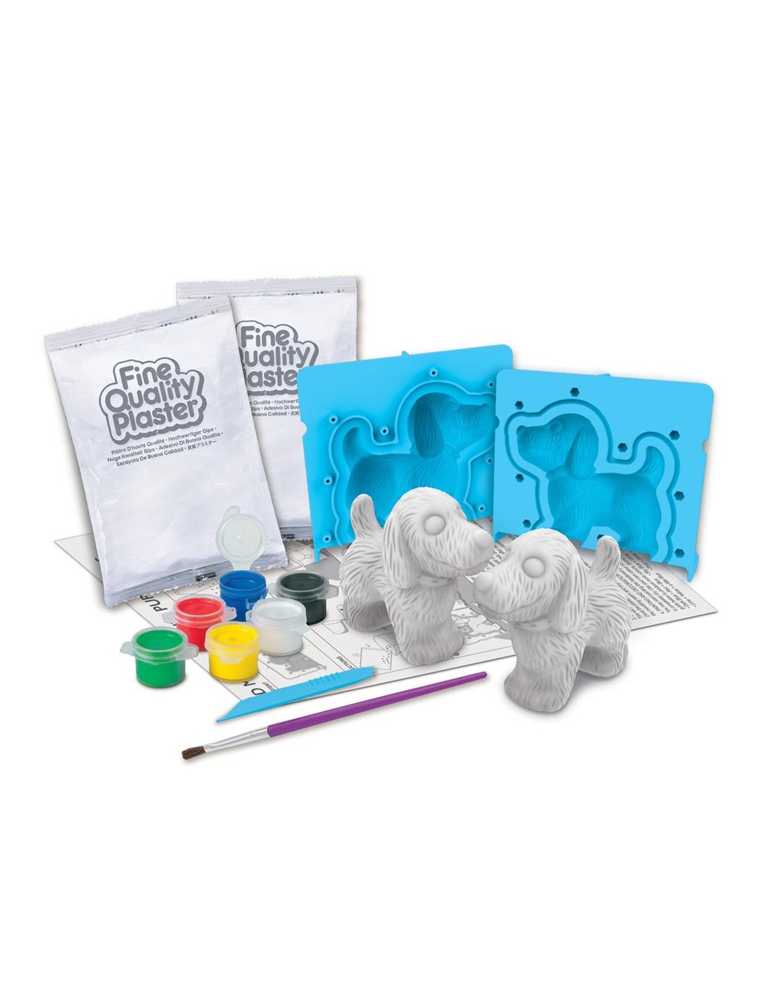 Kit moulage chiots 3d