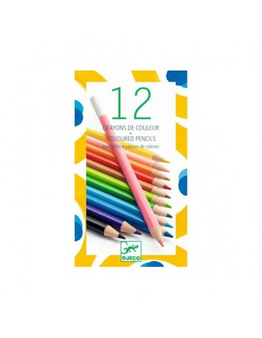 Crayons de couleur (x12)- Djeco