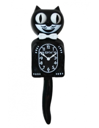 Horloge kit cat noire mini