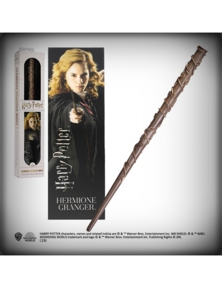 La Noble Collection Baguette Magique Hermione Granger Ollivanders 36 cm