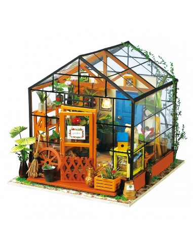 Serre de Jardin - Puzzle 3D Bois -...