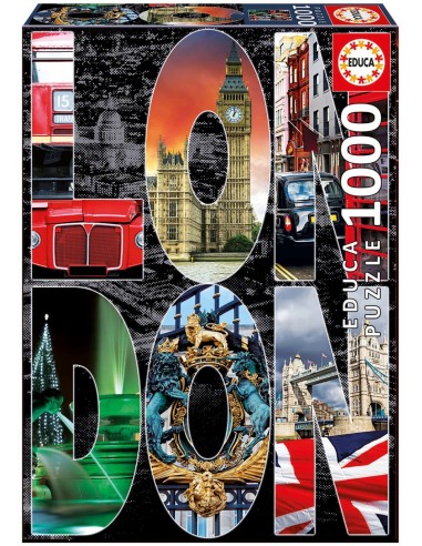 Puzzle 1000 pièces - Educa - Londres...