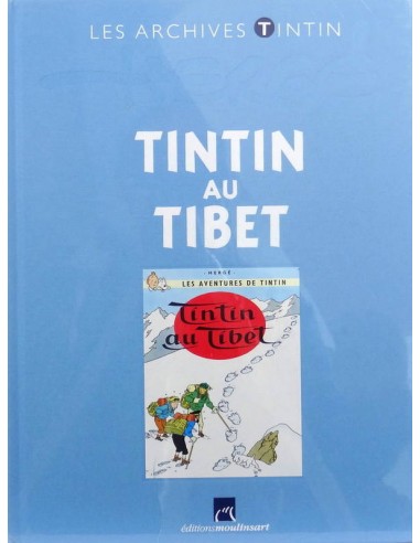 Livre archive atlas tintin au tibet