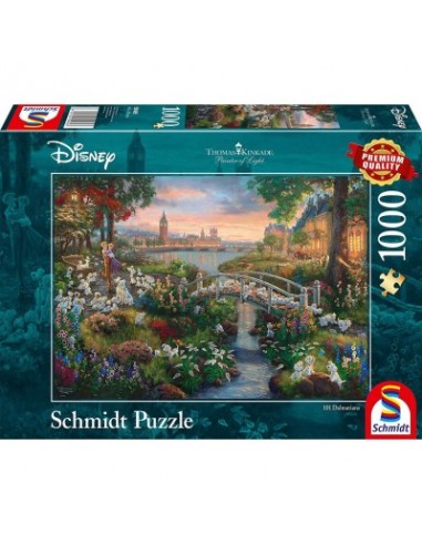 Puzzle 1000 pièces Disney Les 101...