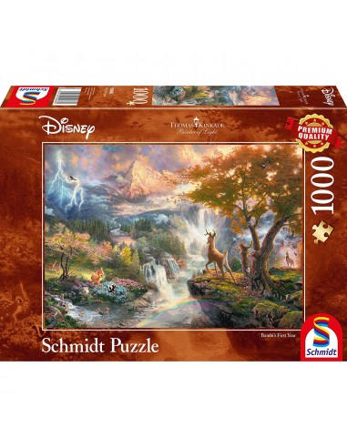 Puzzle 1000 pièces Disney Bambi