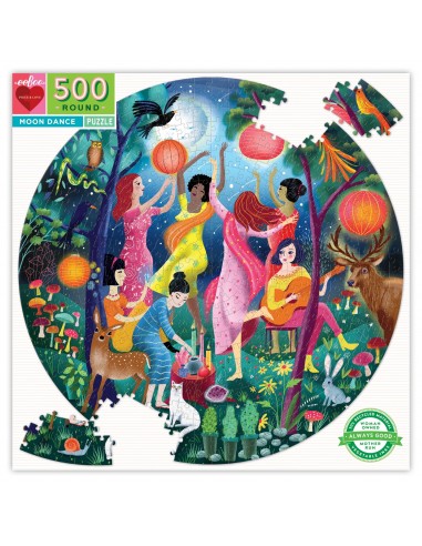 Puzzle 500 pièces - eeboo - La danse...